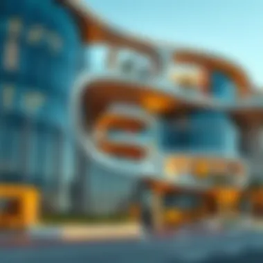 Innovative architectural design in Dubai