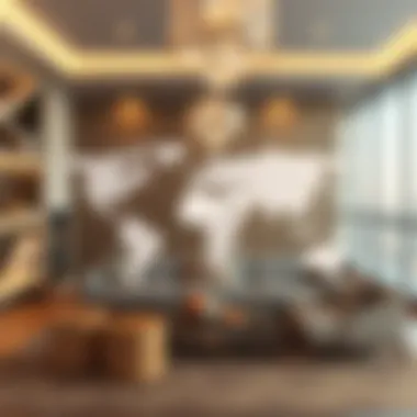 Global Relocation Destinations Map highlighting international destinations from the UAE