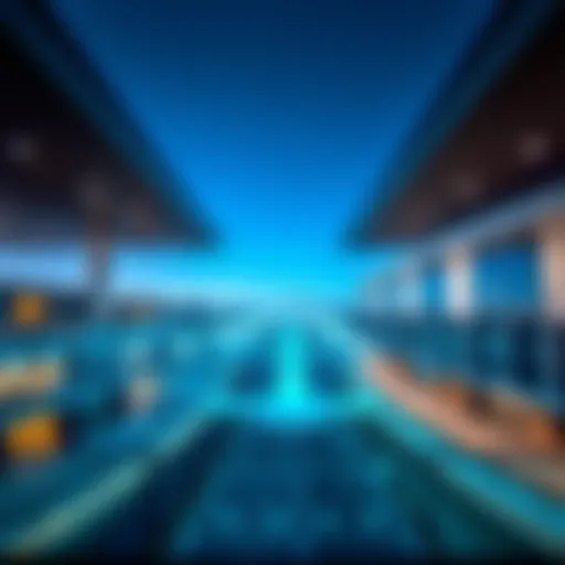 Panoramic view of Lulu Silicon Oasis showcasing modern architecture