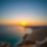 Scenic view of Marsa Al Bateen coastline