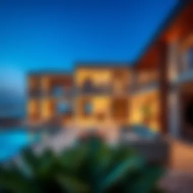 Contemporary Living Spaces in Marsa Al Bateen Modern residential development in Marsa Al Bateen