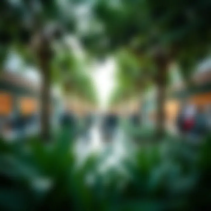 Green Spaces at Masdar City Mall Visitors enjoying the ambiance of Masdar City Mall's green spaces