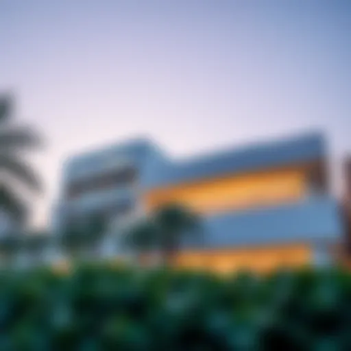 Exterior view of Millennium Al Barsha showcasing its modern architecture