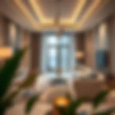 Luxurious Interior Design at Millennium Al Barsha Elegant interior design of a luxury apartment in Millennium Al Barsha
