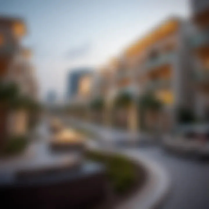 Luxurious residential buildings in Nahda 2 reflecting contemporary lifestyle