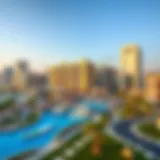 A stunning skyline view of Nahda 2 showcasing modern architecture