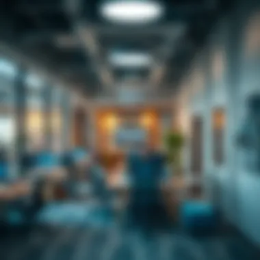 Nesto Collaborative Workspace Interior of Nesto office highlighting collaborative workspace