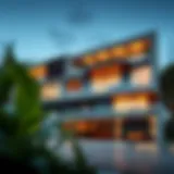 Stunning exterior view of Olivia Residences showcasing modern architecture