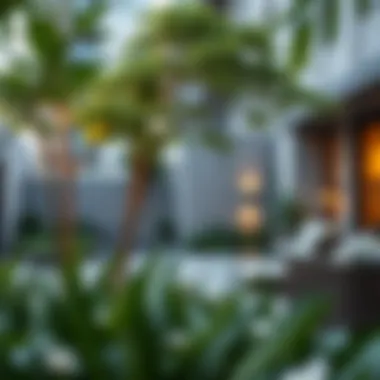 Serene Outdoor Environment at Olivia Residences Beautifully landscaped outdoor space at Olivia Residences