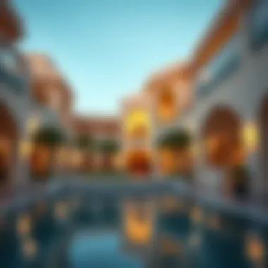 Architectural details highlighting the elegance of Palm View Jumeirah