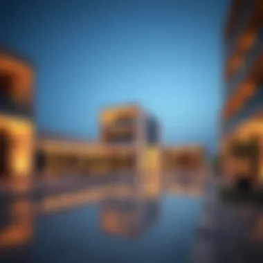 Modern architectural designs of Nakheel's commercial projects in Ras Al Khaimah