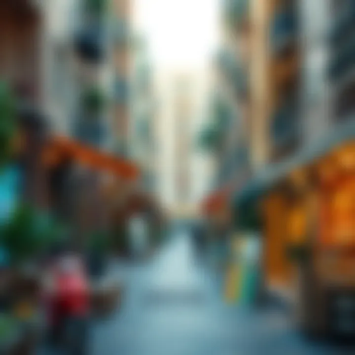 Vibrant street view of Mankhool highlighting local amenities