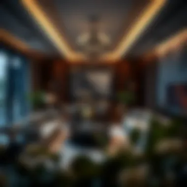 Luxurious interior design of a Sobha Hartland II residence