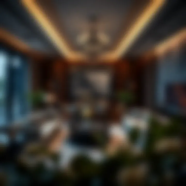 Luxurious interior design of a Sobha Hartland II residence