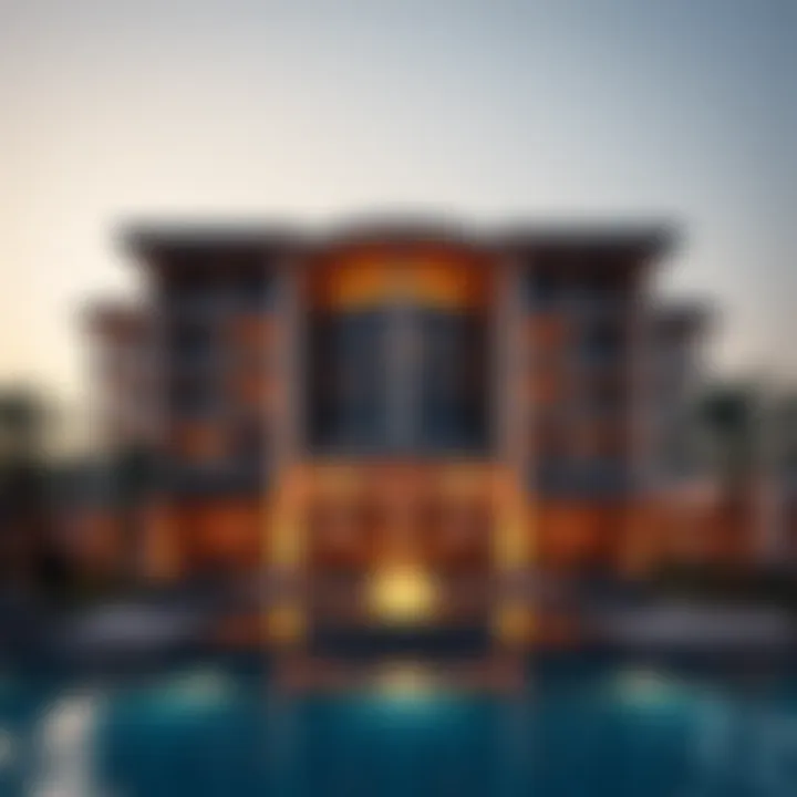 Architectural marvel of the Five Palm Club