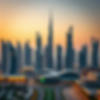 The Iconic Skyline of Dubai Skyline of Dubai showcasing modern architecture
