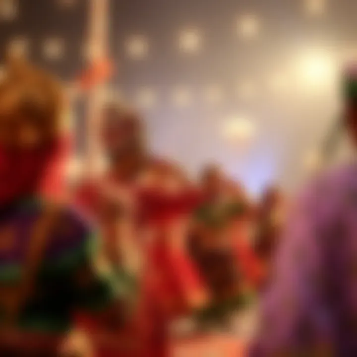 Cultural performance at a festival in the UAE