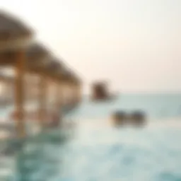 A serene beach view in the UAE during a long weekend