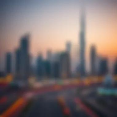 Modern Dubai skyline showcasing real estate opportunities
