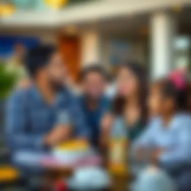 Family enjoying leisure time during a long weekend in the UAE