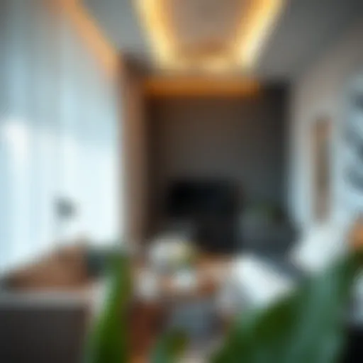 A modern shared living space in Al Qusais