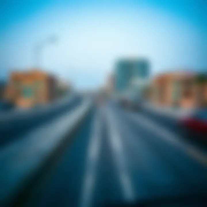Infrastructure development in Mussafa emphasizing transportation and access