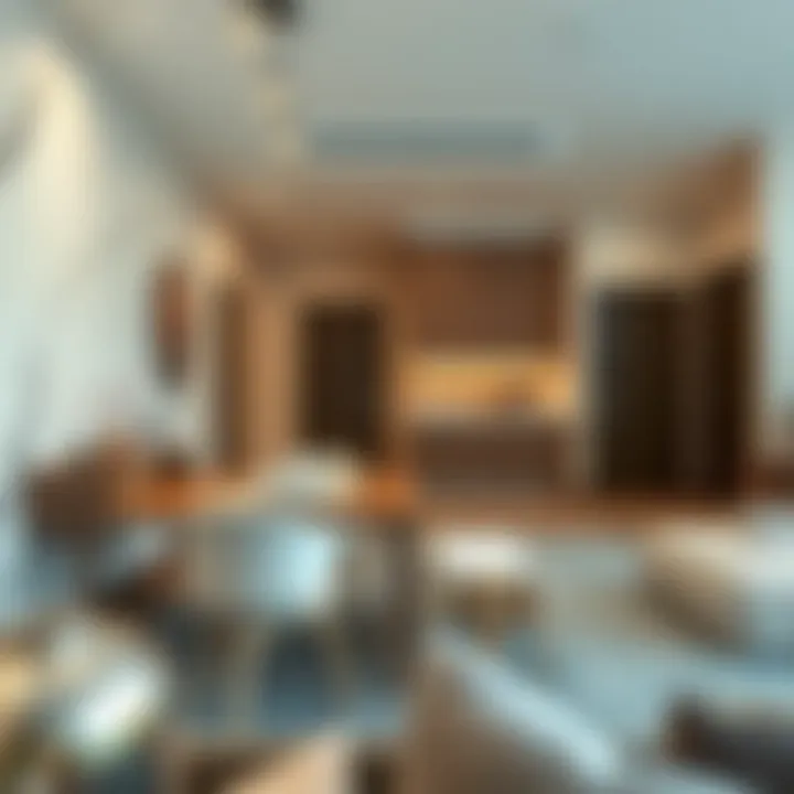 Contemporary Dining Area in a 1 BHK Apartment Dining area in a 1 BHK apartment highlighting contemporary design