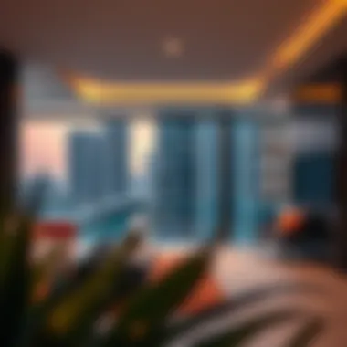 Luxury Living: Dubai's Residential Developments Modern residential developments in Dubai reflecting luxury living