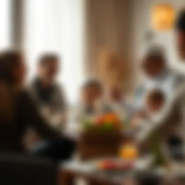 Family Gatherings During UAE Public Holidays Families enjoying a holiday gathering in the UAE