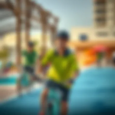 Community amenities in Victory Heights promoting active lifestyle