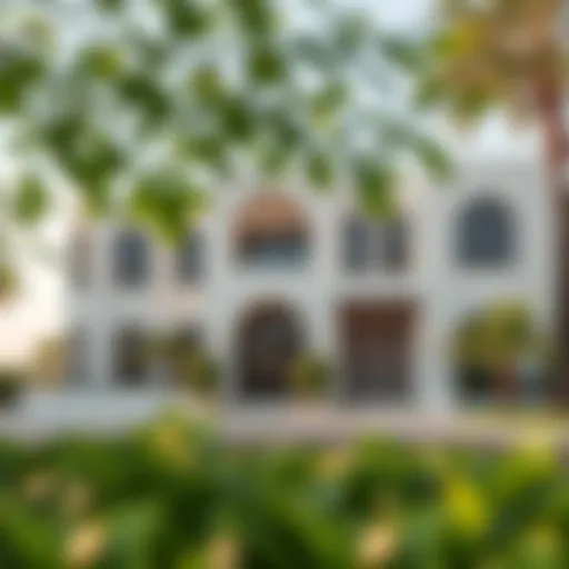 A Glimpse of Luxury Living in Victory Heights Luxurious villa in Victory Heights surrounded by greenery