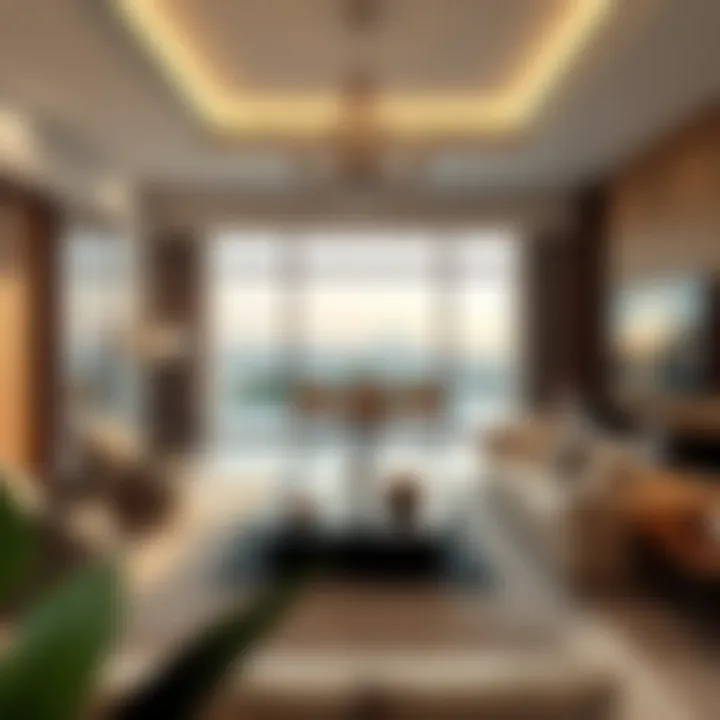 Stylish Villa Living Room Stylish villa living room interior