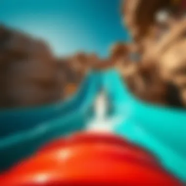 Adventurous Water Slide at Wild Wadi Thrilling water slide experience at Wild Wadi